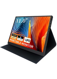 besrey  Portable Monitor 11.0 inch 2160 * 1440 2K Portable Monitor for Laptop, USB C HDMI 100% sRGB Mini Monitor with HDR IPS 400cd/m² for Laptop Pc Mac Phones Switch Portable Laptop Monitor  - Image 1