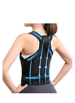 Cool Baby COOLBABY Back Brace Waist Trimmer Belt for Women & Men, Adjustable and Breathable Posture Back Brace Improve Back Posture and Provide Lumbar Support L SIZE  - Image 1