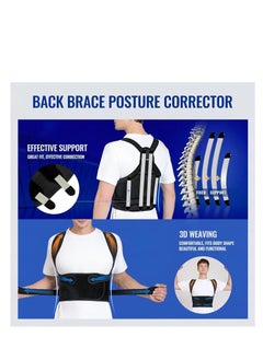 Cool Baby COOLBABY Back Brace Waist Trimmer Belt for Women & Men, Adjustable and Breathable Posture Back Brace Improve Back Posture and Provide Lumbar Support L SIZE  - Image 3