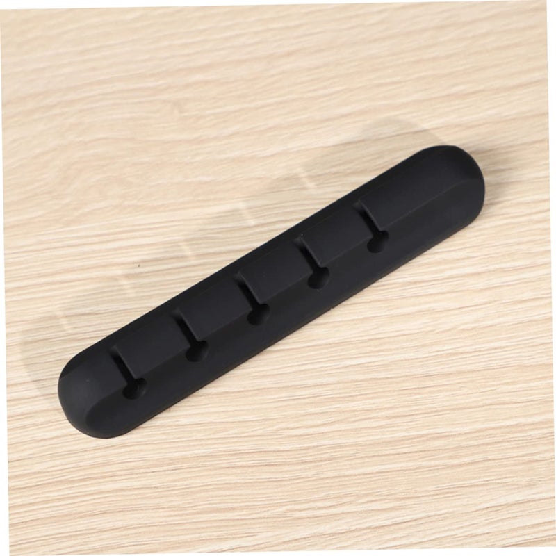 Black Cable Management Box Cord Organizer For Desk Wire Hider Home Office Organization - Image 3