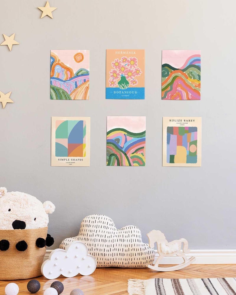 ARPEOTCY Abstract Scenery Wall Art Prints Set - Image 2