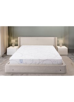 Almutlaq Furniture Wave Latex - High Density Foam With 7-Zone Design To Provide A Healthy And Luxurious Sleep Experience For All Ages, The 7-Zone Foam Offers A Tailored Support To Different Areas Of The Body - Super King Size Mattress 200x200x25 CM - Colour White  - Image 5