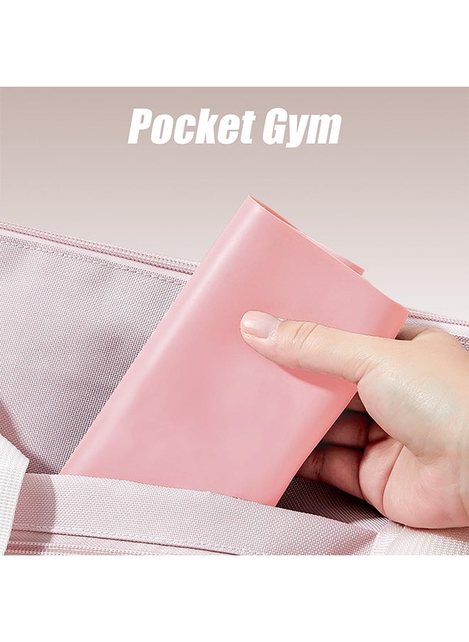 meayul Resistance band, fitness bands for stretching, yoga stretching band for shoulder and back stretching, suitable for yoga, rehabilitation, Pilates, workout at home or at the gym, strength training  - Image 3