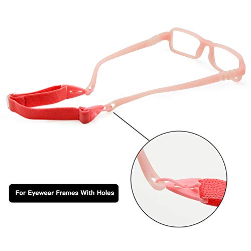 EnzoDate Kids Glasses Strap Children Eyeglasses Retainer Sports Elastic Head Band Cord Toddler Baby (5pcs Per Package) - Image 3