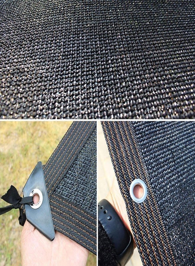 YLBFJXK Dog Kennel Shade Cover 95% Sunblock Shade Tarp Panel Net Mesh with Grommets for Outdoor Dog House Large Pet Crate Chicken Coop, 10ft x 10ft - Image 5