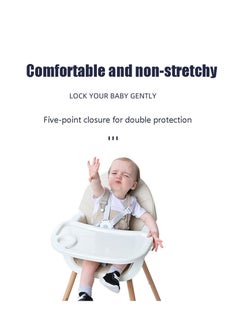 Arabest 3-in-1 High Chairs for Babies Toddlers, Convertible Infant Highchair with Removable Tray & Safety Harness Adjustable Legs  - Image 5