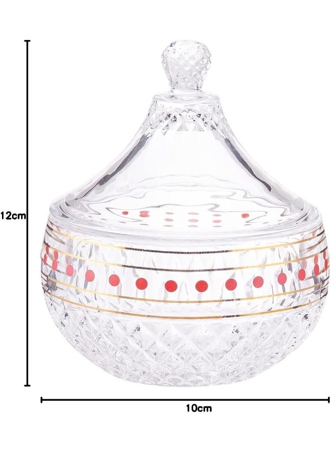 AKDC AKDC Sugar Pot L(10CM) XW(10CM) XH(12CM) Transparent  - Image 4