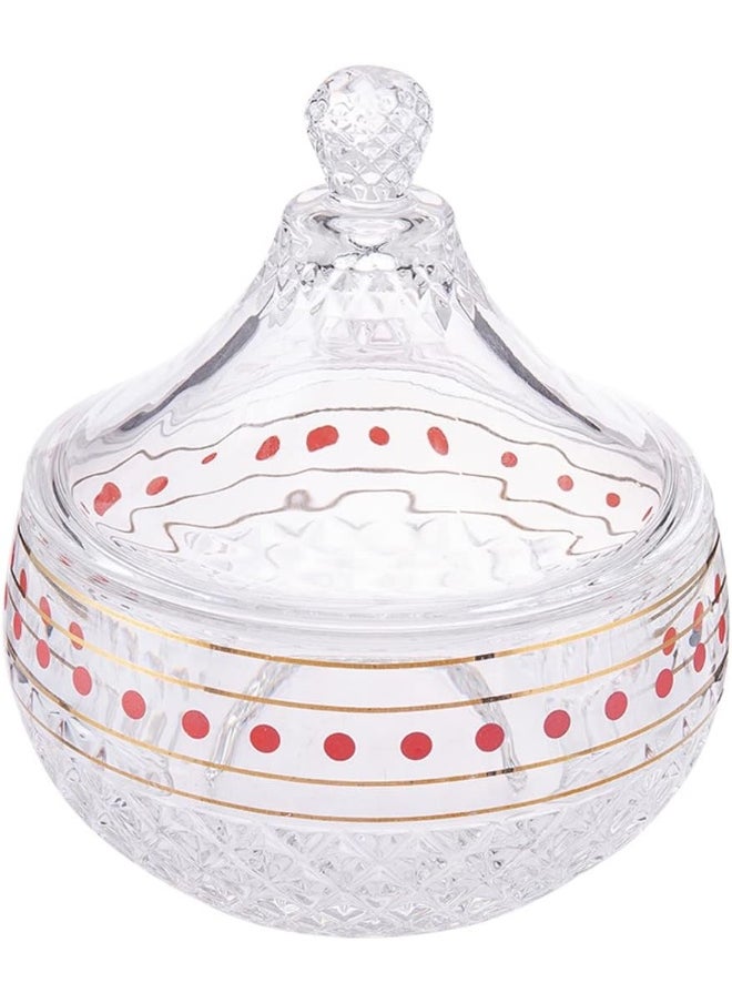 AKDC AKDC Sugar Pot L(10CM) XW(10CM) XH(12CM) Transparent  - Image 3