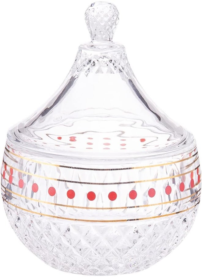 AKDC AKDC Sugar Pot L(10CM) XW(10CM) XH(12CM) Transparent  - Image 5