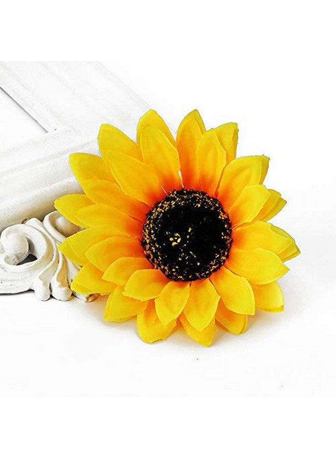 Guqqeuc Sunflower Hair Barrettes Hair Clips For Women Girls Daisy Alligator Hair Clips For Teen Girls Summer Beach Hair Pins 4Pcs - Image 5