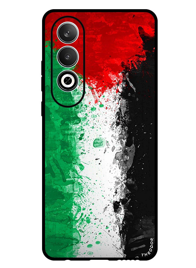Theodor Protective Case Anti Scratch Shock Proof Bumper Cover For Oppo K12 Palestine Flag 1 - Image 1