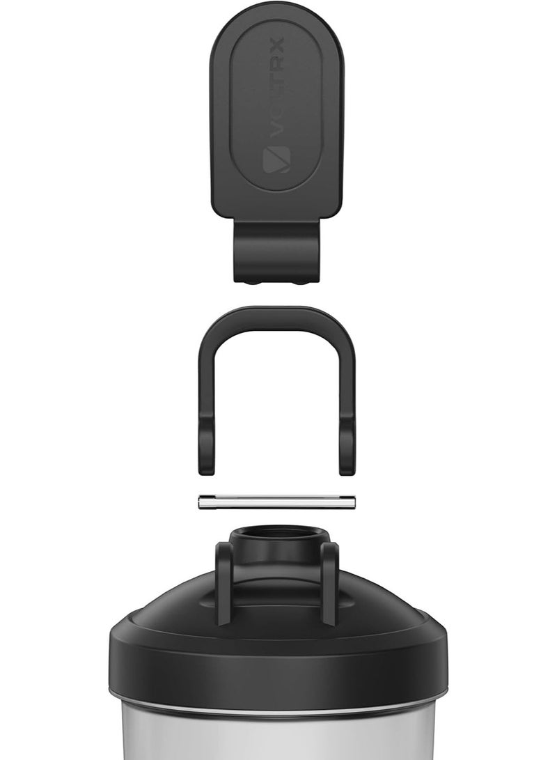 فولتاركس زجاجة شيكر للبروتين كهربائية قابلة لإعادة الشحن بمنفذ USB C من فولتركس أكواب لمخفوق البروتين ومخفوق الوجبات خالية البيسفينول أ 682 مل - Image 3
