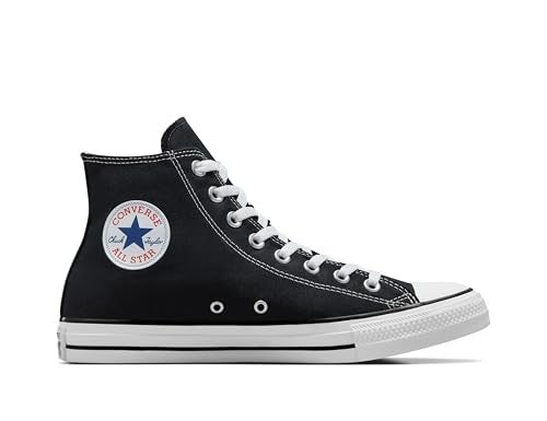 Converse Clothing & Apparel Chuck Taylor All Star Canvas High Top Sneaker, Black/White, 12 Women/10 Men - Image 3