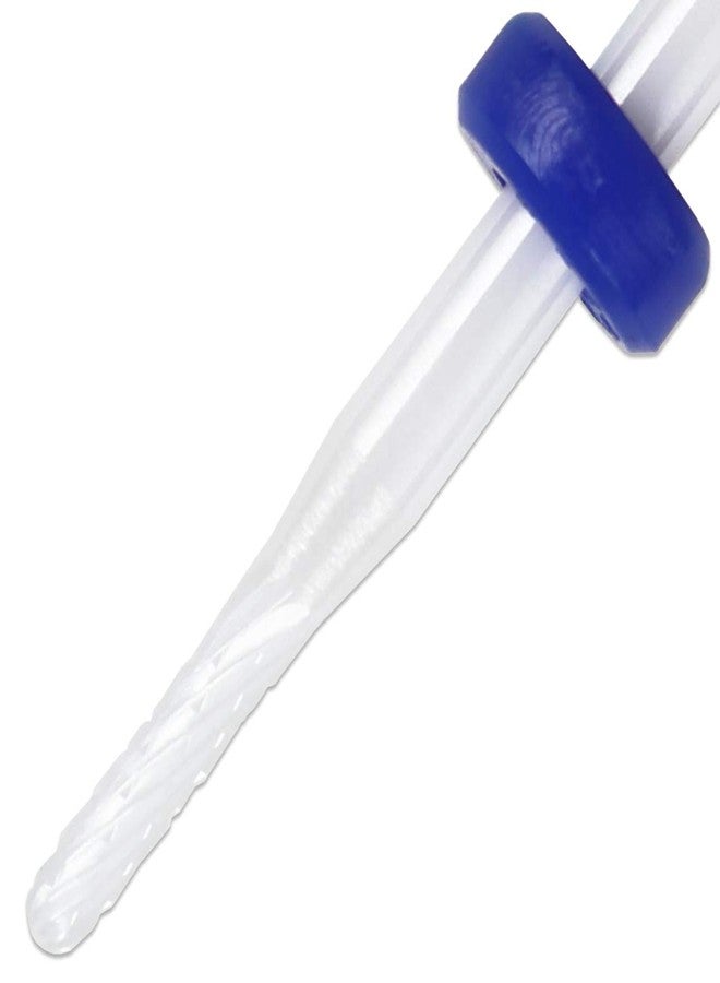 Pana Professional USA Ceramic White Round Bit Nail Drill (Grit: Medium) 3/32" Shank Size - Image 3