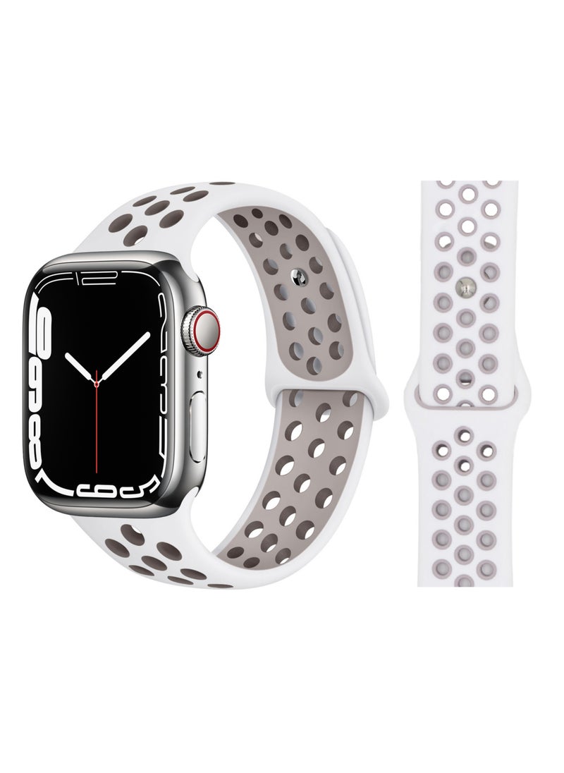 Perfii - 3pcs Watch Bands Replacement for Apple Watch Strap Compatible with Apple Watch 49/46/45/44/42mm Series 10/9/8/7/6/5/4/SE/Ultra - Image 1
