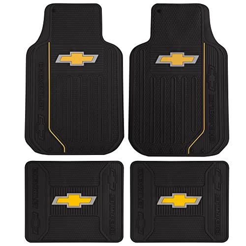 Plasticolor سجادة أرضية أمامية وخلفية من بلاستيكolor 001696ZX4 لسيارات شيفروليه إيلت - مجموعة من 4 قطع - Image 1
