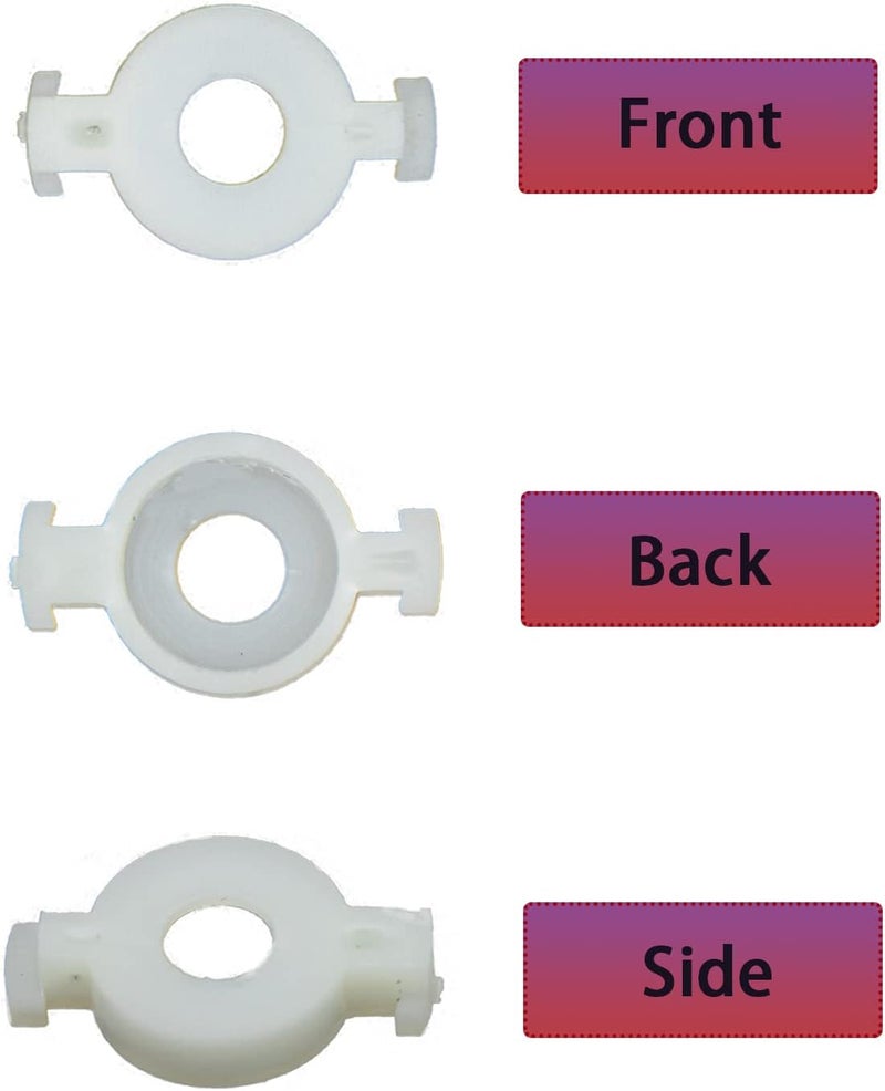 Cheerock Trumpet Repair Kit, Trumpet Repair Parts, Including 6 Trumpet Valve Guide 12 Felt Washer 4 Water Key Cork 3 Trumpet Valve Springs & 2 Stop Ring, Trumpet Replacement Parts - Image 4