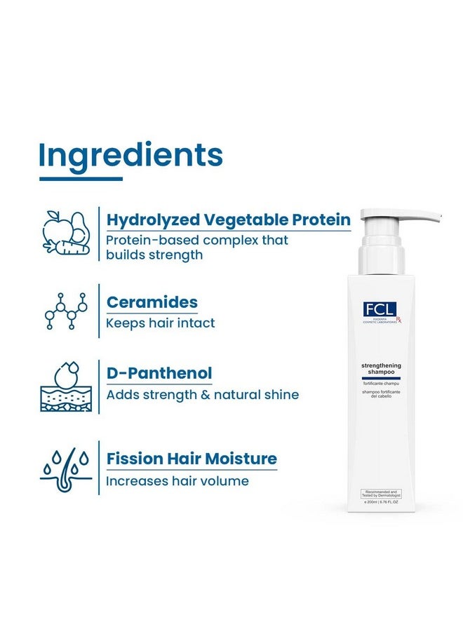 FIXDERMA Fcl Strengthening Shampoo| Strengthens Hair | Controls Hair Fall | Reduces Frizz | Promotes Hair Growth | Cleans Scalp | Mild Shampoo | Paraben & Sulphate Free - 200 Ml  - Image 5
