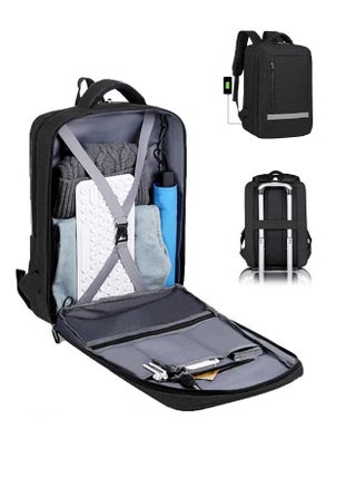 Multifunction Breathable Backpack with USB Port Casual Minimalist Waterproof Nylon Light School Bag for Men 15.6" Laptop - pzsku/ZABC3397A87B7B61658DBZ/45/_/1709629851/6257e63e-4c3e-487a-afdc-0ec856b39560