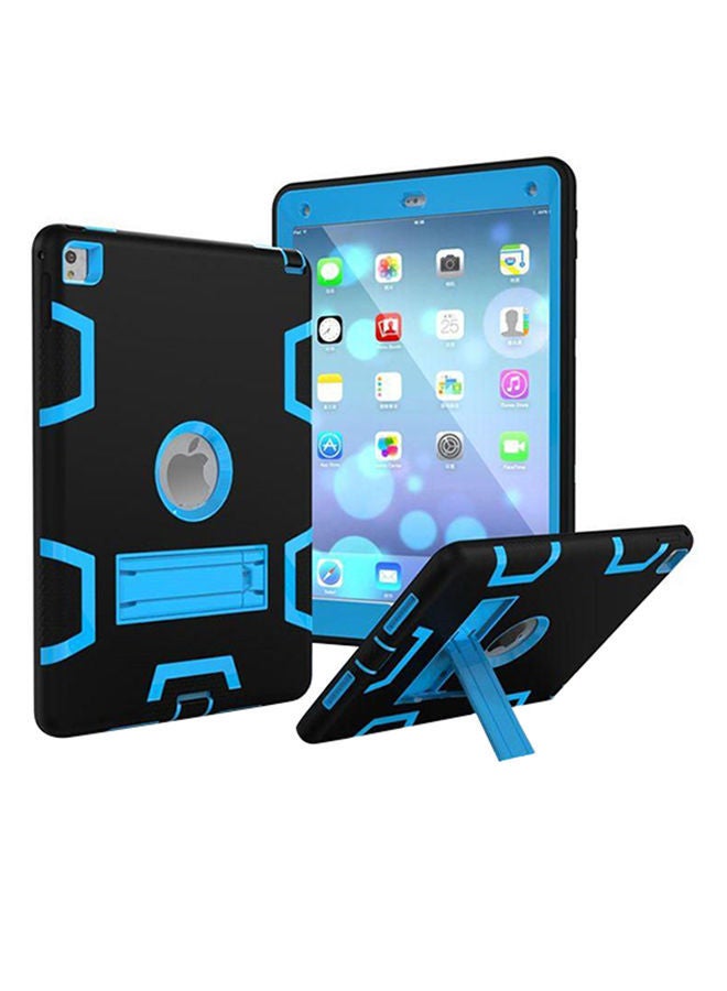 NIBEMINENT Armor Case Cover For iPad 2/3/4 Black/Blue 