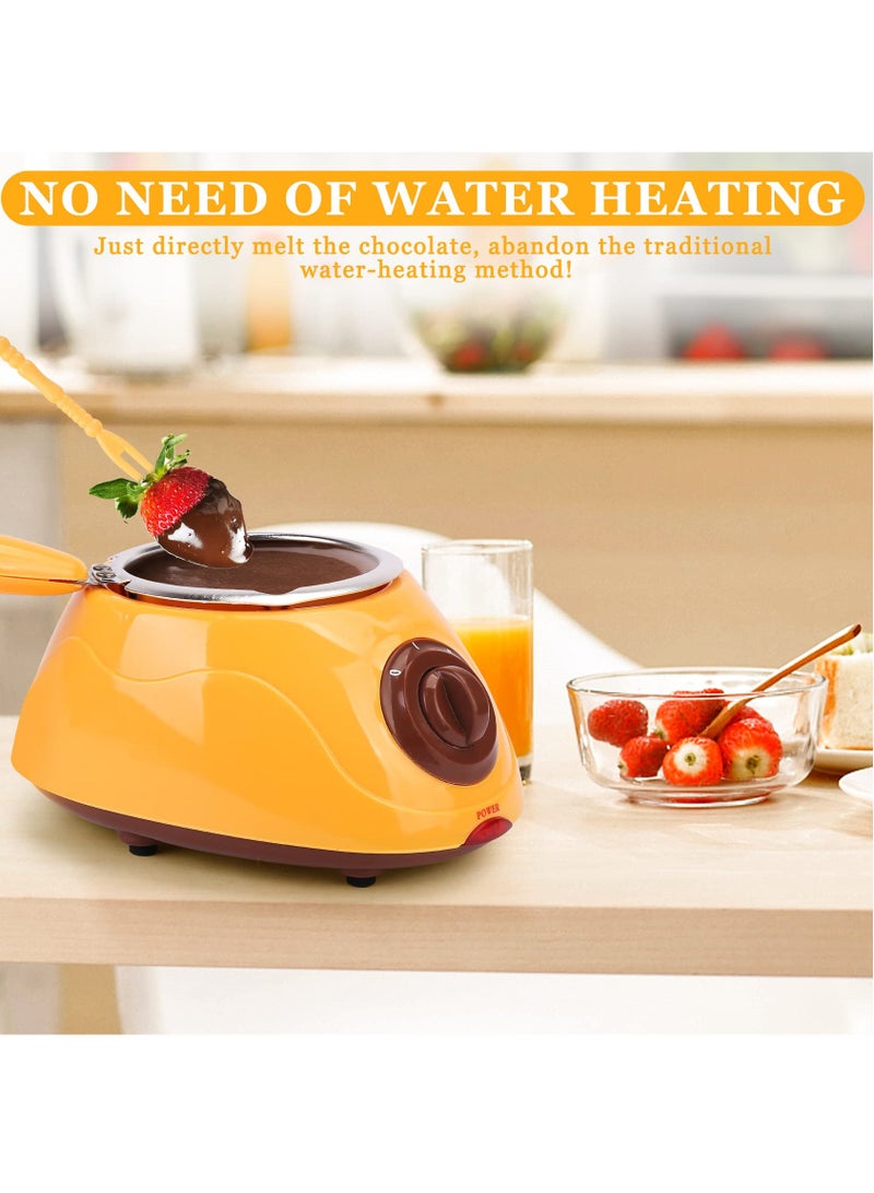 Chocolate Melting Pot, Chocolate Melting Heating Fondue Machine, Electric Chocolate Melter, Chocolate Machine for Chocolate Cheese, DIY Kitchen Tools  - Image 5
