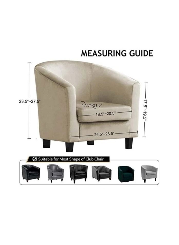 Gonice Tiger Stool Chair Cover One Seater Super Stretchable Anti-Wrinkle Slip Flexible Resistant Jacquard For Living Room Sofa Cover  - Image 5