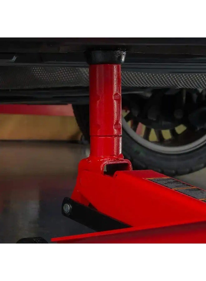 bunca 3 Ton Hydraulic Ground Car Jack with Carrying Case – Strong and Safe Car Jack for Workshops, Travel, and Emergencies - Image 2