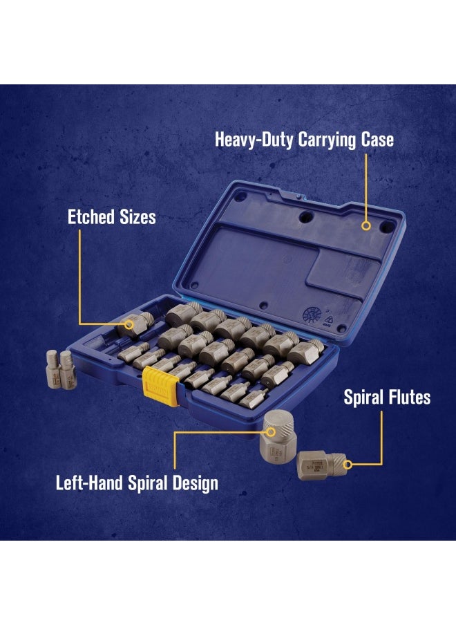 IRWIN - Irwin Tools Hex Head Multi Spline Extractor Set 25 Piece 53227 - Image 1
