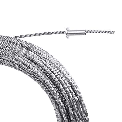 BLIKA 120 Pack Stainless Steel Protector Sleeves for 1/8" 5/32" or 3/16" Deck Cable Railing, for Wood/Composite Posts, T316 Marine Grade - Image 5