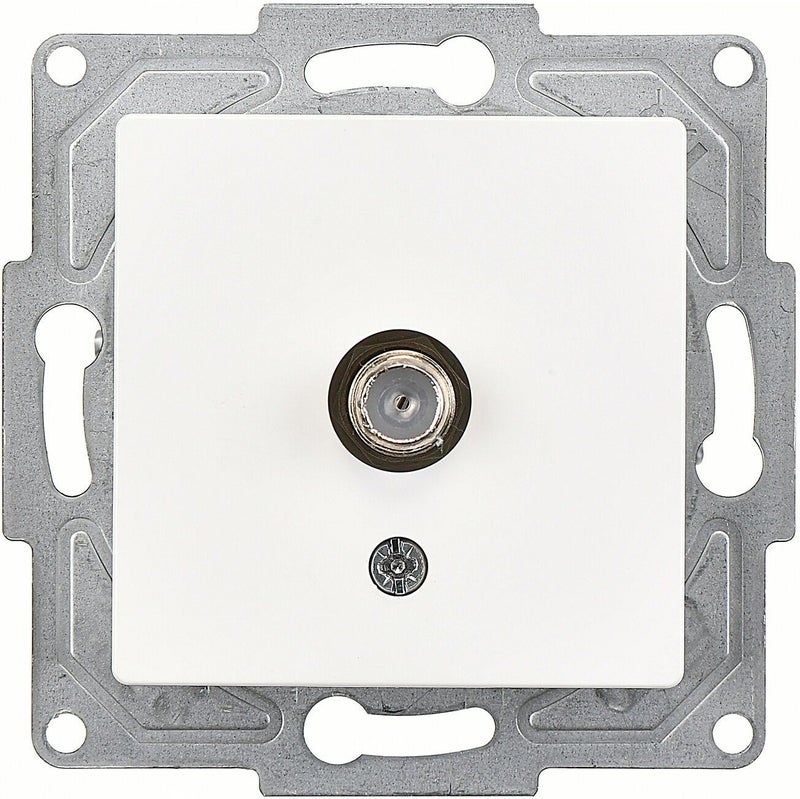 Günsan Eqona White Satellite Socket Eco
