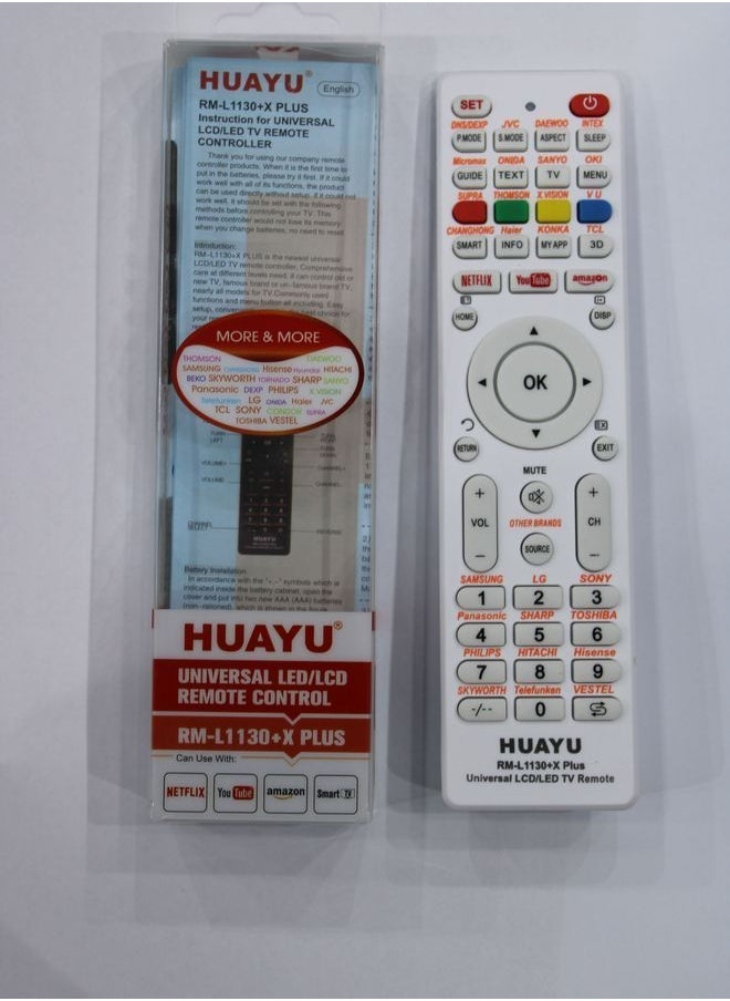 Huayu Replacement Remote Controller RML1130 X plus