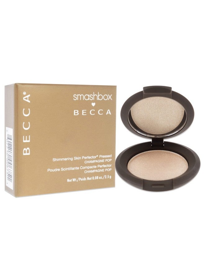 SmashBox هايلايتر Becca Shimmering Skin Perfector من Champagne Pop للنساء، 0.8 أونصة - Image 4