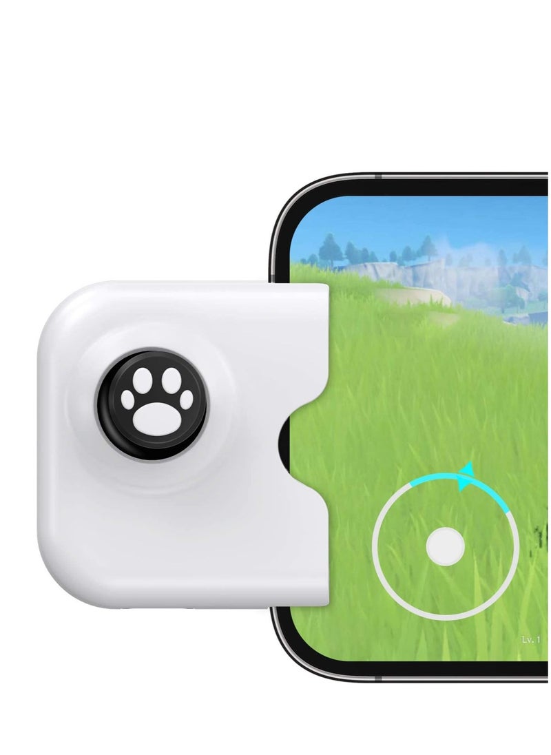 Generic - Game Controller Joystick for Phone (Android Version 10 or Later), For Gaming Gamepad Compatible with PUBGG Mobile, Call of Duty Mobile(CODM), Wild Rift, Genshin Impact (White) - Image 1