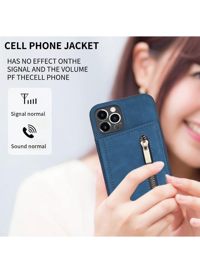 اس-توب جراب لهاتف iPhone 11 Pro مع حامل بطاقات وسحاب - Image 4