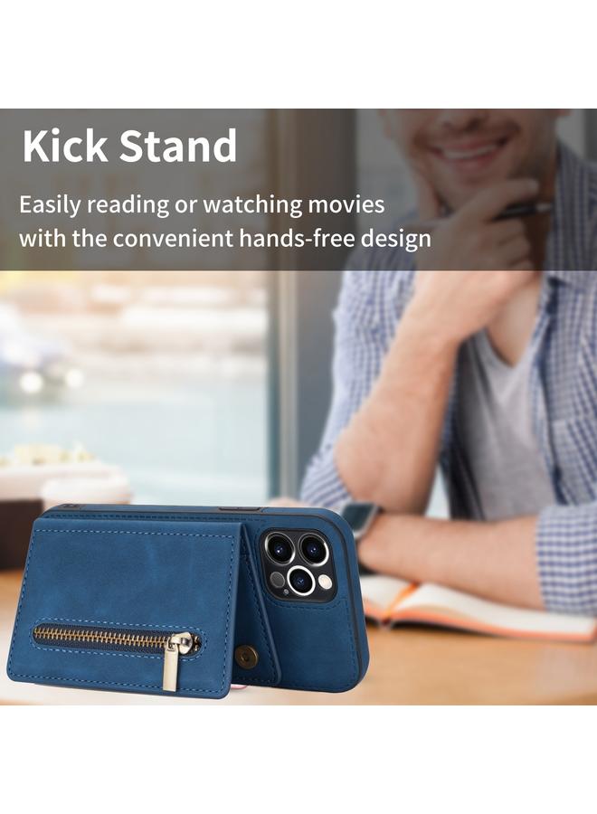 اس-توب جراب لهاتف iPhone 11 Pro مع حامل بطاقات وسحاب - Image 5