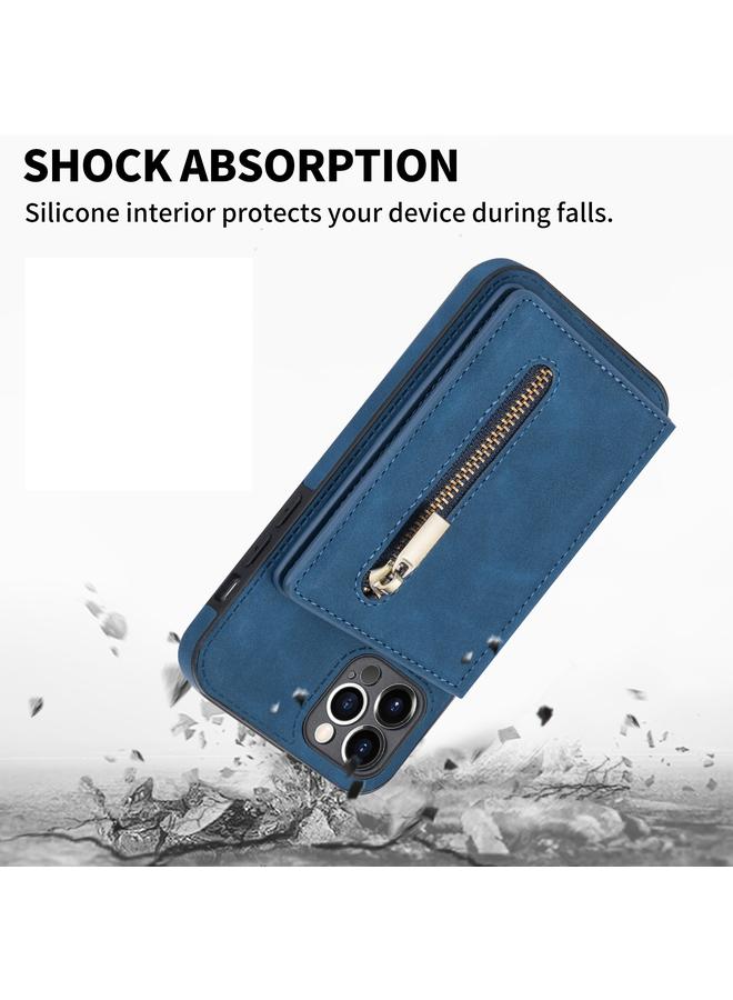 اس-توب جراب لهاتف iPhone 11 Pro مع حامل بطاقات وسحاب - Image 3