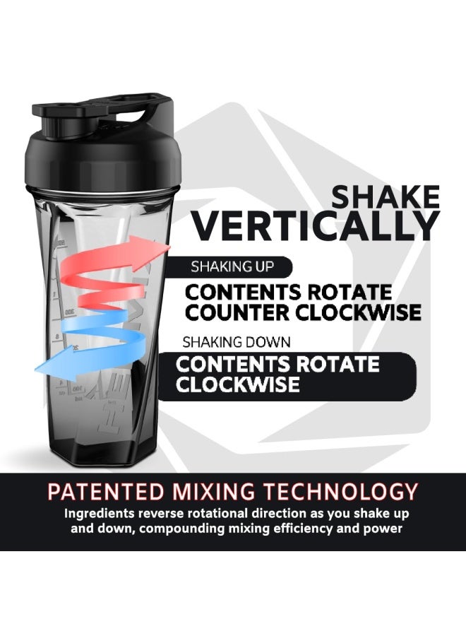 Helimix Vortex Shaker Bottle 28Oz Blending Ball Replacements Needed Maximize Workouts  - Image 5