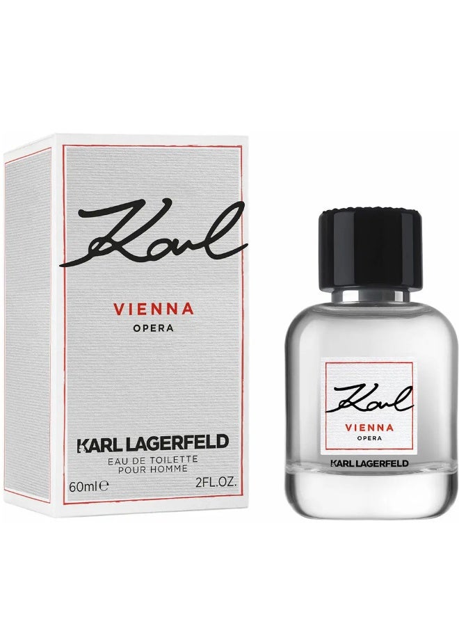 Karl Lagerfeld Karl Vienna Opera For Men Eau De Toilette 60ml - Image 2