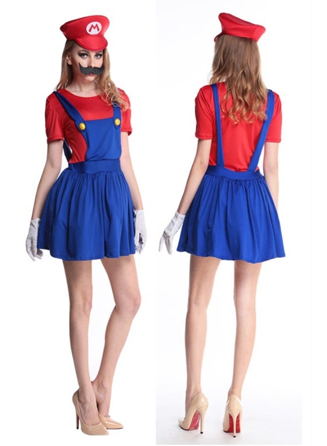 NIBEMINENT Halloween stock Super Mario costumes, anime costumes, Mario sets, performance costumes and show costumes - Image 1