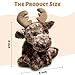 Ditucu Reindeer Stuffed Animal 8 inch Cute Realistic Deer Plush Toys Ultra Soft Elk Plushies Gifts for Kids Brown - Image 4