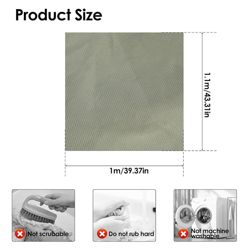 قماش الحماية من الإشارات مقاوم للماء مضاد للإشعاع قماش فاراداي لحجب RFID EMI EMP حجب واي فاي 1 متر - Image 3