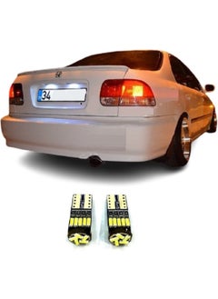Eraks Car Accesories Honda Civic Ies LED License Plate Lamp Lighting Bulb T10  - Image 1