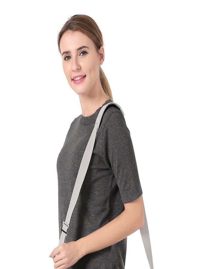 ساكو حزام كتف ساكو بطول 60 بوصة، قابل للتعديل، سميك وناعم، بديل عالمي، مانع للانزلاق، مبطن، مزود بخطافات معدنية دوارة لحقيبة كتف الكمبيوتر المحمول/حقيبة مراسلة الكمبيوتر المحمول/حقيبة كروس بودي - Image 4