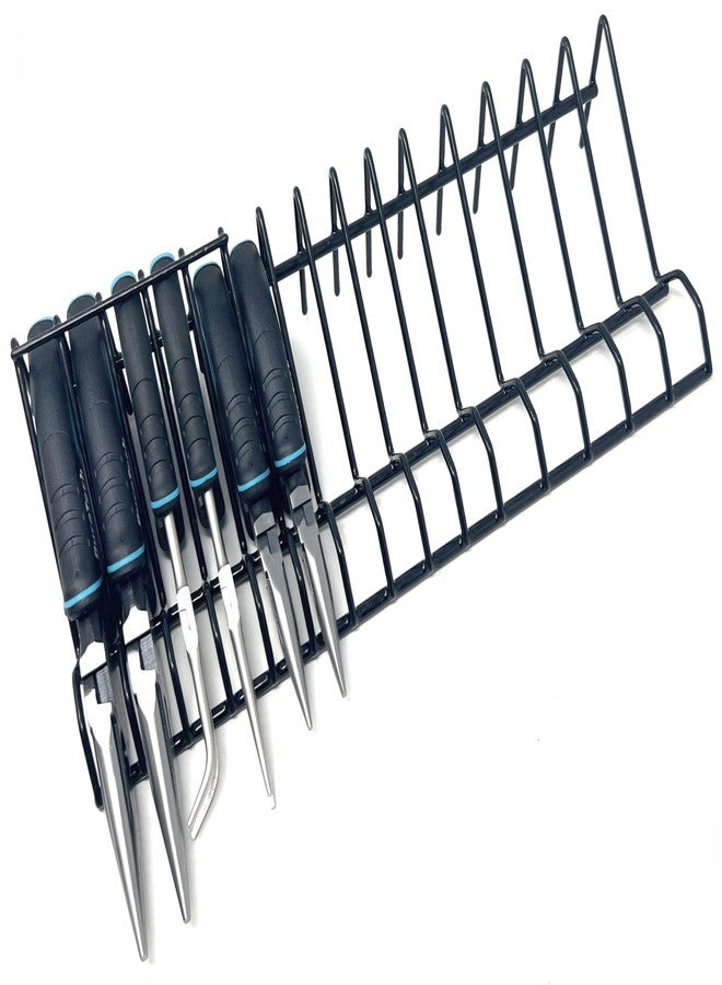 MLTOOLS Plier Organizer Rack for Tool Box Storage, Holds Regular and Wide Handle Pliers, Fits Toolbox or Chest Drawers, Durable and Space-Saving Design by MLTOOLS - Image 1