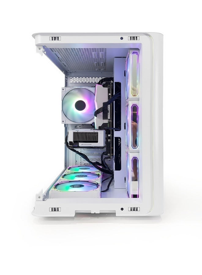 Game Sekret Viper Gaming PC - Intel Core i5-12400F | GeForce RTX 3050 8GB GPU | 16GB DDR4 RAM-1TB M.2 NVMe SSD | Air Cooler-H610 MB-500W 80+ PSU | WiFi-Bluetooth-Windows 11 Pro | Game Sekret Desktop Computer | 1 Year Warranty White - Image 3