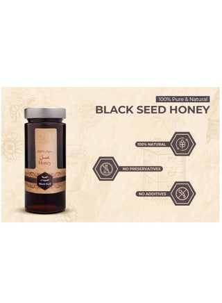 Black Seed Pure Raw Natural Honey 400g - view 2
