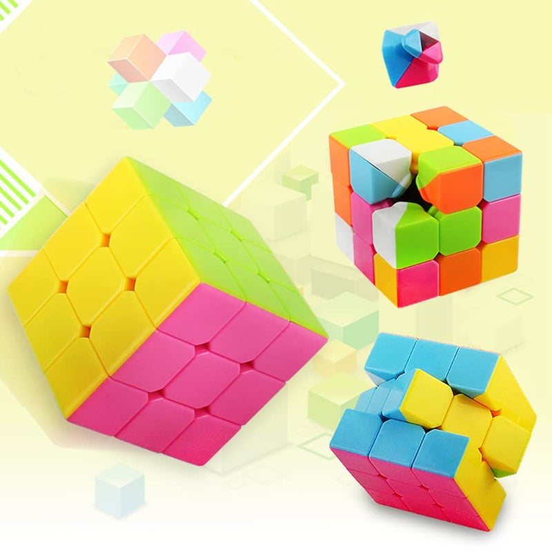 CAILEZHI Speed Cube 3x3 Magic Cube 3x3x3 (56mm) Educational Puzzles Toys for Kids and Adult - Image 4