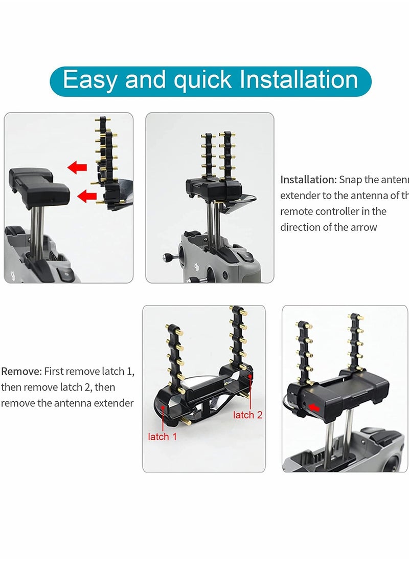 Excefore 5.8Ghz Boosters Drone Signal Accessories for DJI Mavic 3/Mini 2/DJI Air 2S/Mavic Air 2 Controller  - Image 5