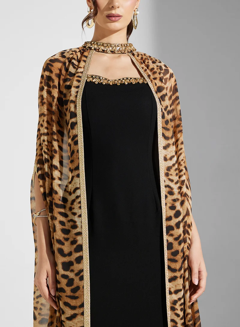 Akadia Fashion Sleeveless Column Dress