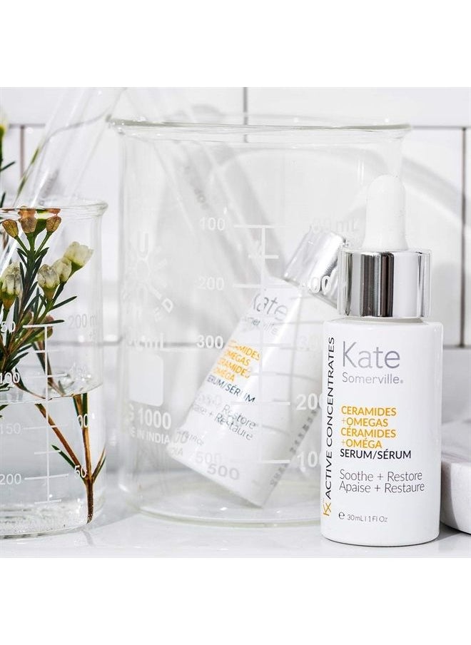 Kate Somerville - Kx Active Concentrates | Omegas + Ceramides Face Serum | Restores Stressed Skin & Reduces Redness | 1 Fl Oz - Image 1